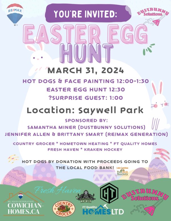 Easter Egg Hunt 2024 - cowichanlake.ca